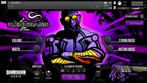 DjinnBass virtual electric bass guitar for extreme, progressive or modern music