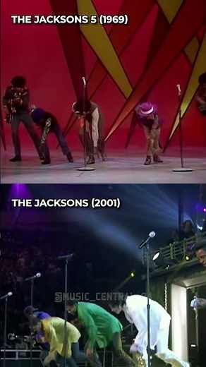 #michaeljackson and #thejacksons in #1969 vs #2001 ! #michaelmovie #jaafarjackson #fypage #fypシ #fyp