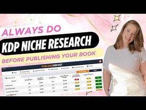 Amazon KDP Niche Research for Beginners to Find Profitable Book Ideas #selfpublishing #booktok