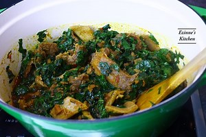 How to cook Nigerian vegetable soup | Ezinne's Kitchen