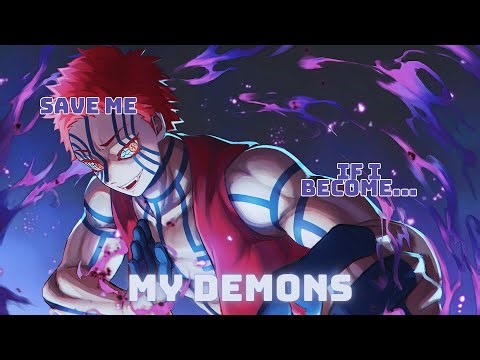【Nightcore】→ My Demons (Lyrics)