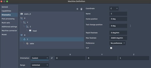 Problem when rotation/programming with a multi vice pyramid