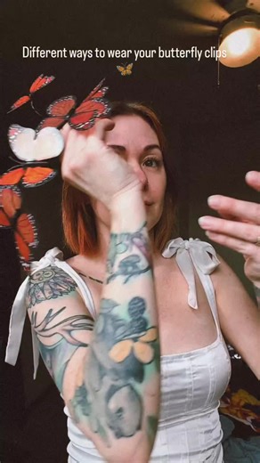 Let me show you a few ways to style your butterfly clips #butterflyclips