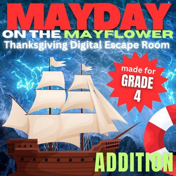 Thanksgiving Math Activities Grade 4 | Double Digit Addition with Regrouping