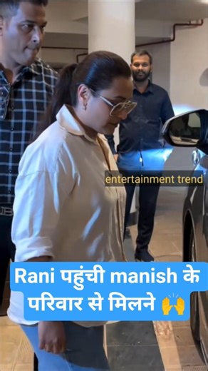 Rani spot on manish malhotra house🙌 entertainment trend #shorts