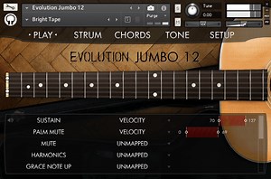 Orange Tree Samples releases Evolution Jumbo 12 acoustic guitar for Kontakt Player