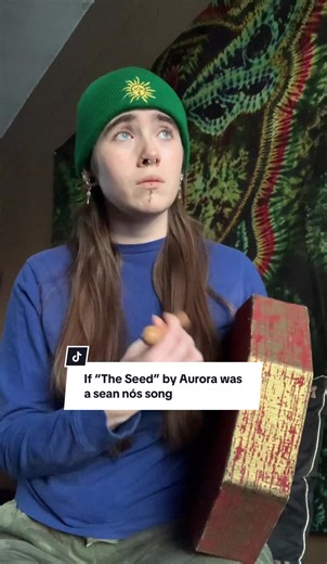 Sorry for being MIA but given that it’s the eve of Lá Fhéile Bríde and the beginning of Imbolc I said I’d post a video. I felt as though “The Seed” by @AURORA was fitting for the time of year that is now upon us as well as a way of coping with all the terrors of the world right now, be kind to each other and look out for those around you 🖤✨ Also wanted to address the “bodhrán” situation; I found the tipper/stick the other day in the void that is my trunk of personal belongings and it has been i