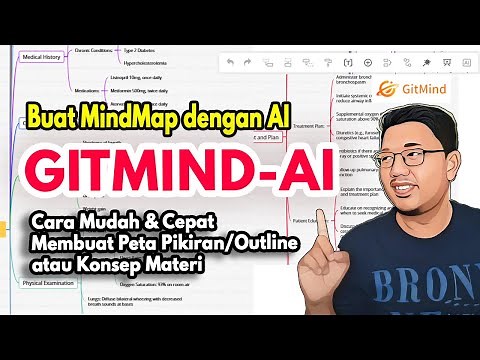 GITMIND AI | Aplikasi Pembuat MindMapping | Cara Mudah dan Cepat Buat Peta Konsep, Outline Materi
