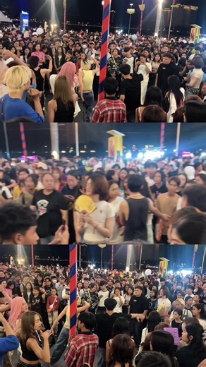 រាំយកសំបុត្រពីខាង Ganzberg ដើម្បីបាន ticket concert 2NE1 😆🔥#ganzbergsuperidol2025iamthebest #concert #2ne1 #kpop #ganzberg #CL #minzy #sandarapark #parkbom #walkingstreet