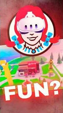 I Played the TERRIBLE WENDY'S VR GAME!?