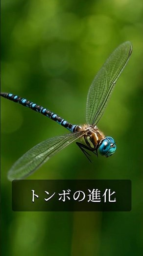 トンボの進化 #トンボ #昆虫 #進化#科学 #歴史