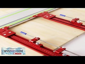 Aluminum Alloy Parallel Guide System for Repeatable Cuts for Track Saw Rail Review