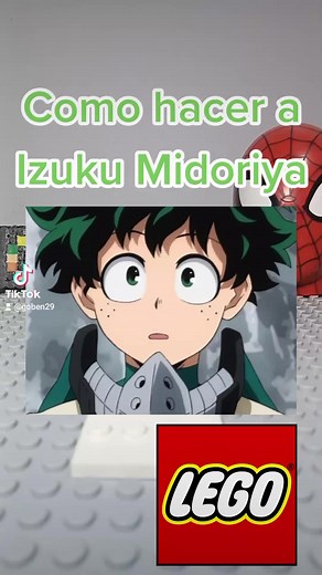 Izuku Midoriya LEGO! #lego #anime #myheroacademia #izukumidoriya #izuku #deku #midoriya #allmight #academiadeheroes #legoanime #legocustom #custom #legocustoms #customlego #legoenespañol #legoenglish #manga #koheihorikoshi #bokunoheroacademia