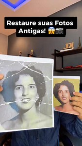 Você sabia que é possível restaurar fotos antigas e danificadas? 👀 Neste vídeo, eu mostro como faço a restauração passo a passo e o resultado final impressiona! #fotos #dicas #tecnologia #utilidade #truques | Dicas do Kleber