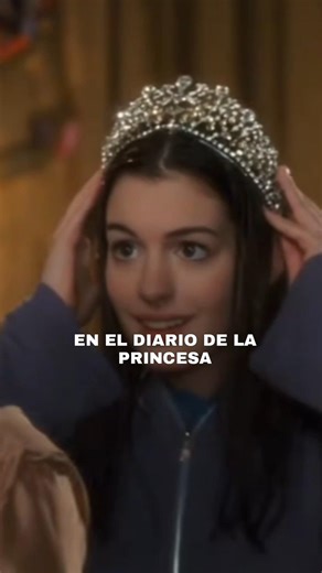 Anne Hathaway's curly hair in The Princess Diaries