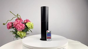 Hotel Collection Aromatherapy Diffuser Cylindrical Small Area Diffuser Remote Control Aluminum Alloy Scent Machine