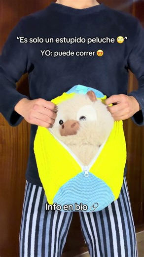 Runny es un peluche distinto, a los demás, al agítalo cobra vida y comienza a correr #peluche