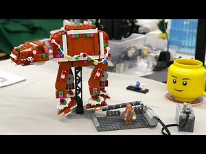 LIVE • Making the LEGO Gingerbread AT-AT Walk