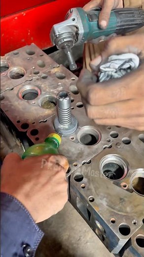 Perfect Valve Setting On 6 Cylinder Engine | Precision Work #shorts