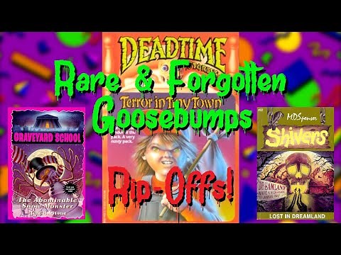RARE & Forgotten Goosebumps RIP-OFFS!!