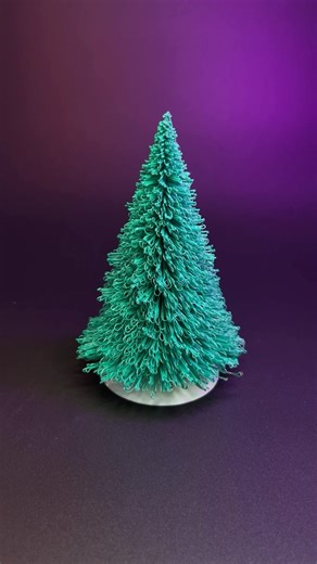 3D printed Christmas tree!🌲 This beautiful miniature tree is a perfect blend of modern technology and holiday cheer. Designed with intricate looped branches, it mimics the lush texture of a real evergreen❄️👾 #3d #3dprinting #3dprint #3dprinter #3dprinted #print #printing #3dartist #idea #ideas #nk3dlab #lab #plastic #filament #bambu #bambulab #3dmodel #christmastree #holidaydecor #festivetree #3dprintedtree #creativechristmas #holidaycrafts #xmasdecor #holidayvibes #customdecor #christmascheer