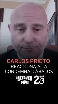 El delegat del Govern, Carlos Prieto, reacciona a la condemna d'Ábalos