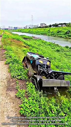 Wireless Navigation on Integrated Weed Trimmer Robot