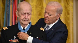 Biden awards Medal of Honor to Captain Larry Taylor