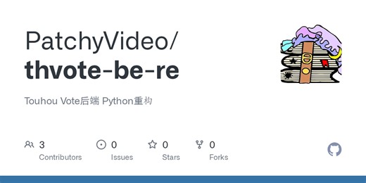 thvote-be-re/src/app/modules at main · PatchyVideo/thvote-be-re
