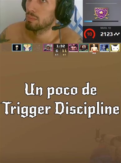 Un poco de Trigger Discipline #cs #csgo #cs2 #premiercs #csargentina #valve #counterstrike