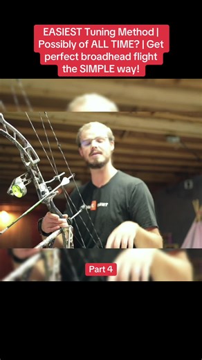 Easiest Method for Perfect Broadhead Flight Tuning