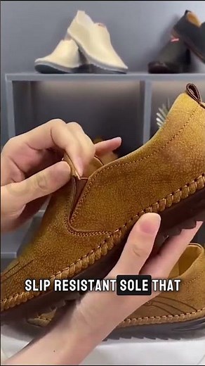 👞 Timeless Comfort & Style – Premium Leather Slip-On Moccasins for Men