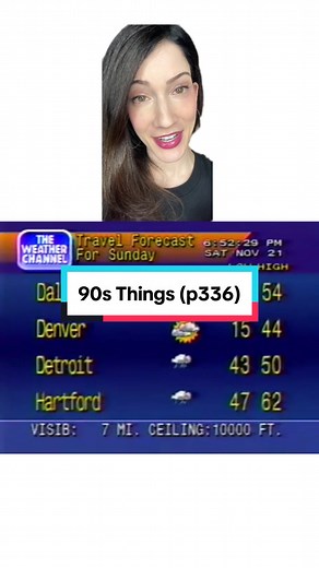 Embracing Nostalgia: Experience the 90's Weather Channel Vibes