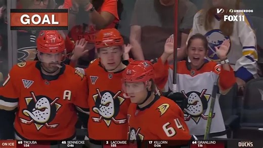 Beckett Sennecke with a Goal vs. Buffalo Sabres