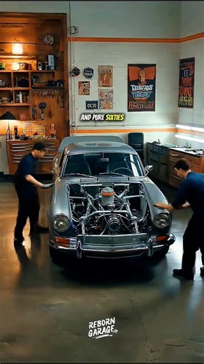 1968 Opel GT Reborn in Seconds | Pure 60s European Style