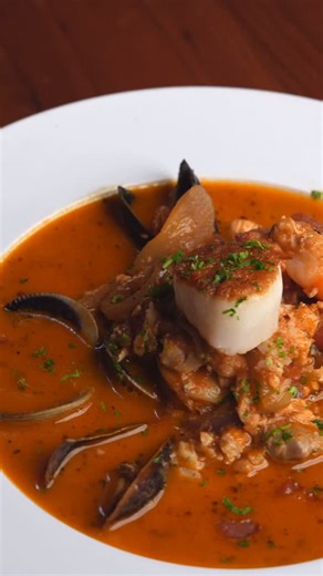 Hook & Anchor Restaurant on Instagram: "Our Cioppino, “Fisherman’s Stew,” is made with fish, clams, shrimp, mussels, and scallops in a flavorful tomato fish broth. #costamesa #cioppino #newportbeach #costamesa #seafood #oceats"