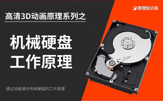 机械硬盘是如何工作的？3D动画一看就懂
