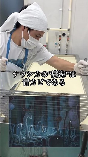 Nausicaä's Sea of ​​Corruption is blue mold.