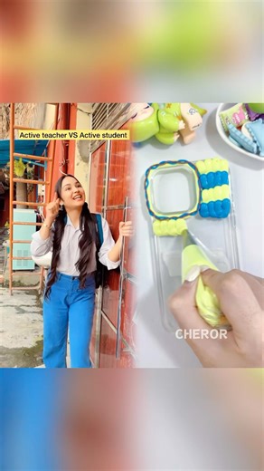 Active teacher VS Active student 😂 #shorts#viral#explorepage#relatable