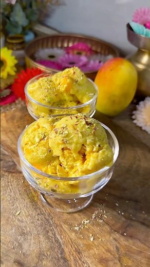 I Tried the VIRAL Mango Ice Cream (Is It Worth The Hype?) 3-Ingredient Mango Ice Cream #mango