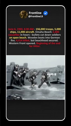 D DAY STORMING NORMANDY 🌊⚔️