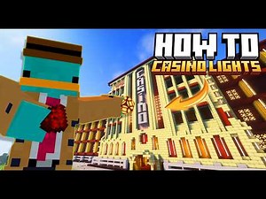 How I Made Casino Strobing Lights in Minecraft!