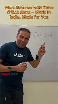 Zoho Office Suite: The New Digital Tool for India’s Education System #questindia