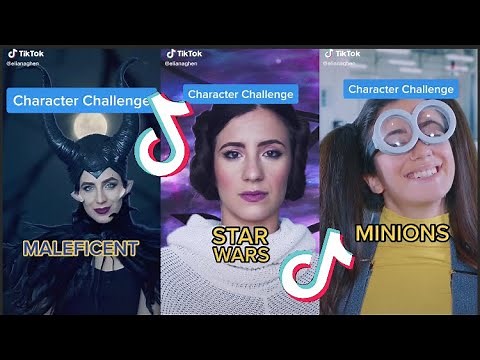 Eliana Ghen Tiktok Acting Challenge compilation
