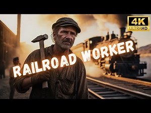 Life In: A Railroad Worker’s Day in 1860s America | Cinematic 4K Documentary