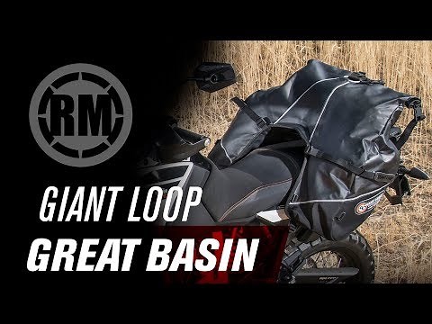 Giant Loop Great Basin Motorcycle Saddlebag