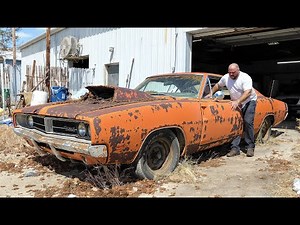 ASMR Car Restoration: Full Rebuild of a 1969 Dodge Charger From Ruined Condition to Fresh OrangeHemi