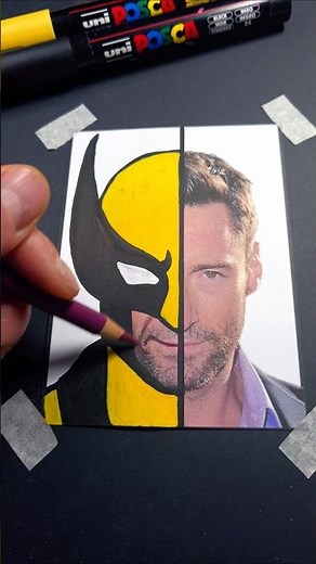Drawing Wolverine 😄