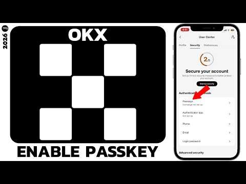 OKX Passkey Setup Tutorial | Secure Login Without Password