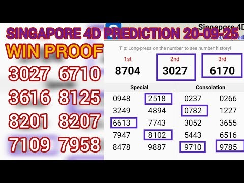 20-09-2025 Singapore Pools 4d chart | Singapore Pools 4D Prediction || SGP 4D CHART NEW FORMULA